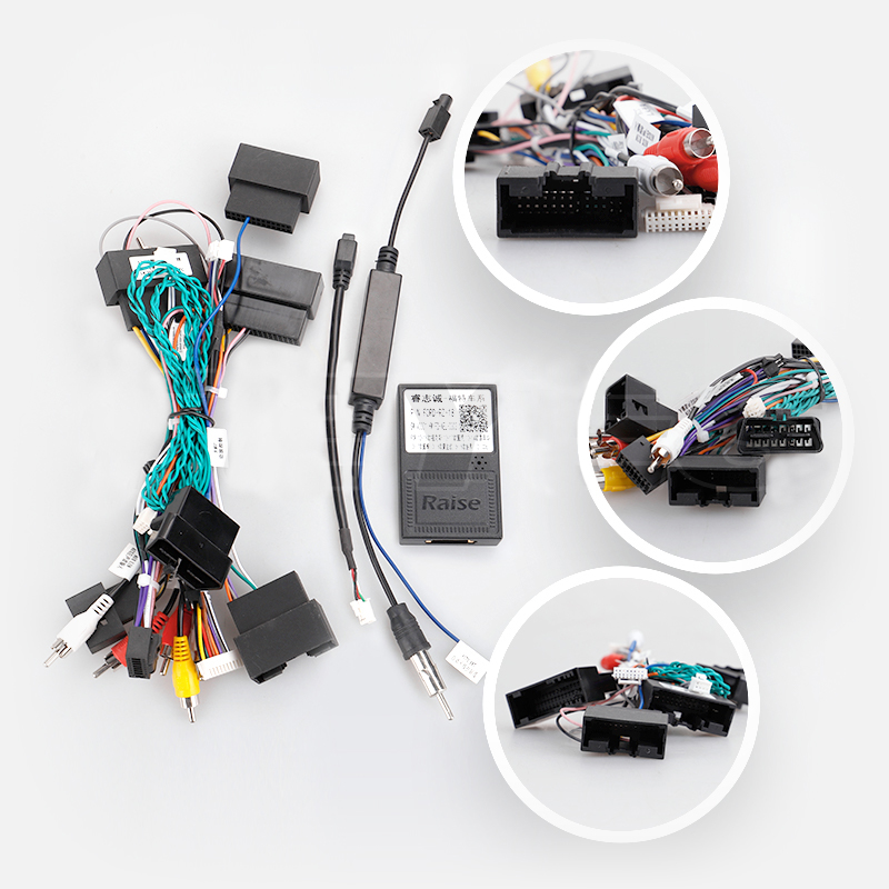 TEYES | Ford Mondeo 5 2014-2019 черный | Рамка 9 дюйм   + комплект проводов| превью 2