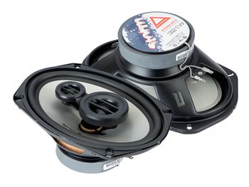 AurA | STORM-69.3 | 6x9", 3-полосные, коакс., ВЧ/СЧ-ШЕЛК, 161/321w, 50Hz - 22kHz, 92db, сетки | - 1